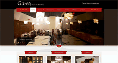 Desktop Screenshot of gurearestaurante.com